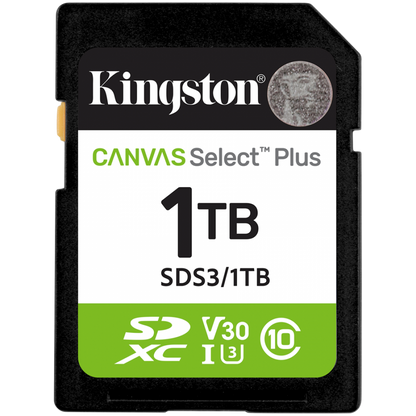 Karta pamięci SDXC KINGSTON 1 TB 3D NAND Class 10 czarna