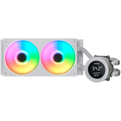 Chłodzenie wodne COUGAR Poseidon Vistek ARGB 240 biały