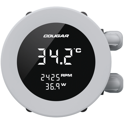 Chłodzenie wodne COUGAR Poseidon Vistek ARGB 240 biały