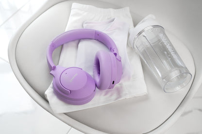 Słuchawki nauszne bezprzewodowe ANC Canyon OnRiff 10 fioletowy