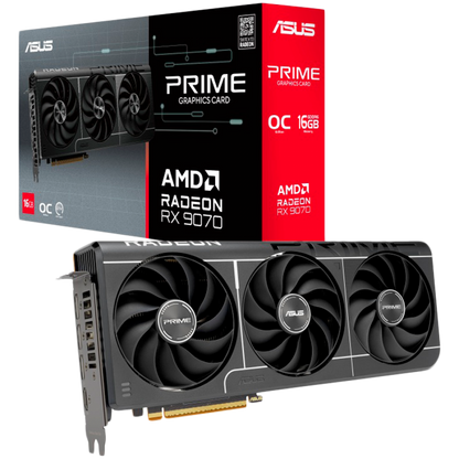 Karta graficzna ASUS PRIME Radeon RX 9070 EVO OC 16 GB GDDR6