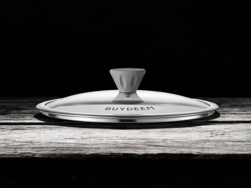 Patelnia aluminiowa Buydeem CP182 z powłoką nieprzywierającą 28 cm Zielona