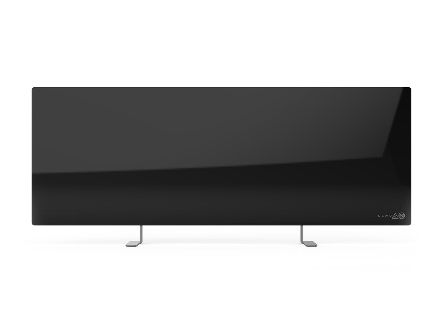 Grzejnik elektryczny podczerwony 700W slim 1 cm Aeno Smart czarny