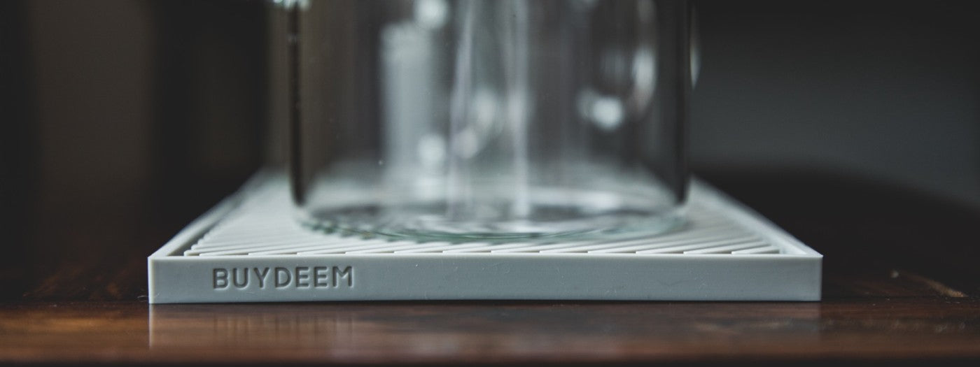 Szklany dzbanek z zaparzaczem Buydeem CD2001 500 ml do herbaty