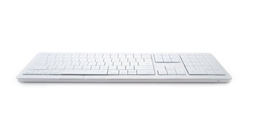 Klawiatura dotykowa CLEVETURA CLVX 1 RGB MacOS Windows Linux Biała