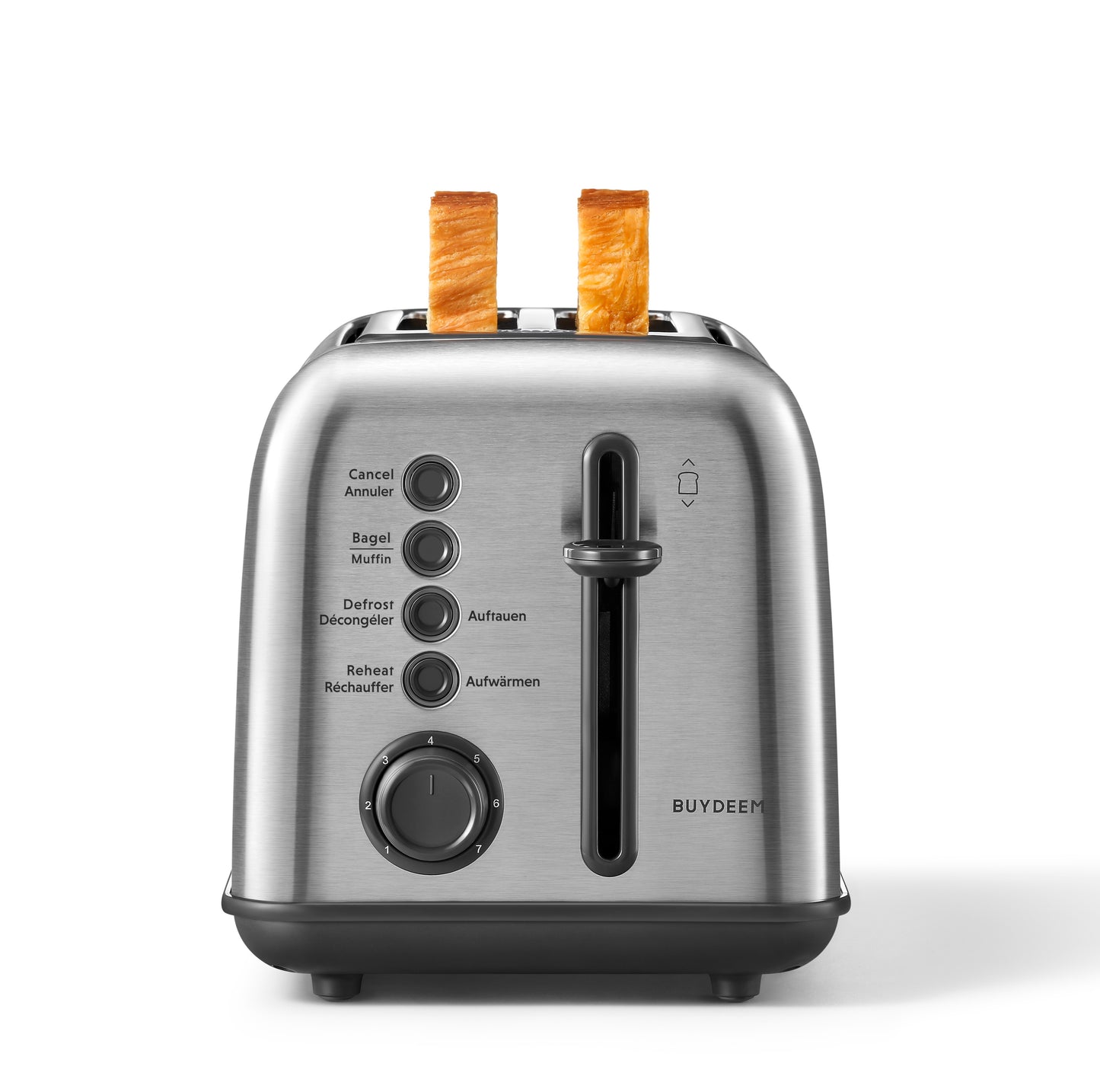 Toaster Buydeem DT620E Auftauen 7 Stufen 900W Inox