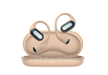 Słuchawki bezprzewodowe nie zatykają ucha 50h i ENC Canyon OnFlow 12 beżowe