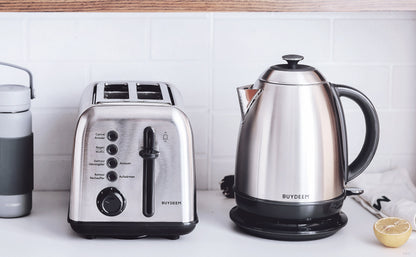 Czajnik elektryczny Buydeem K640 1,7l 2400W Retro Inox