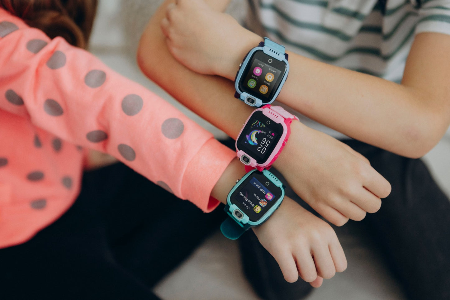 Smartwatch für Kinder 4G GPS mit Kamera SOS Canyon Jondy KW 44 blau