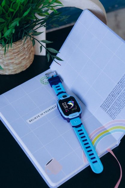 Smartwatch für Kinder 4G GPS mit Kamera SOS Canyon Jondy KW 44 blau