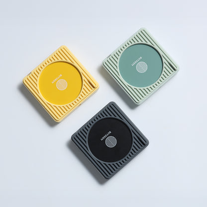 Tassenwärmer Buydeem OA2001 24W für Kaffee Tee Pastellgelb