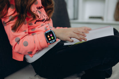 Smartwatch für Kinder 4G GPS mit Kamera SOS Canyon Jondy KW 44 blau