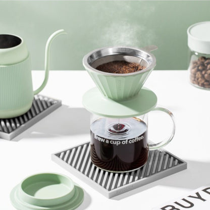 Buydeem CD1024 350 ml Green Coffee and Tea Brewing Set