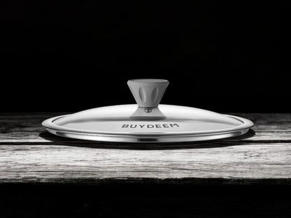 Patelnia aluminiowa Buydeem CP151 z powłoką nieprzywierającą 25 cm Zielona