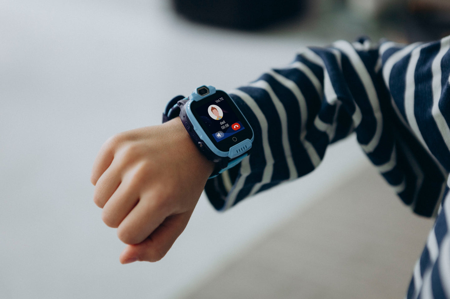 Smartwatch für Kinder 4G GPS mit Kamera SOS Canyon Jondy KW 44 blau