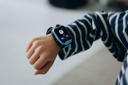 Smartwatch für Kinder 4G GPS mit Kamera SOS Canyon Jondy KW 44 blau