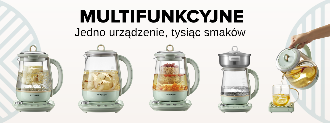 Buydeem K1594T Multifunktionskochgerät 1200W Grün