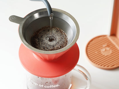 Buydeem CD1024 Kaffe- und Teezubereiter 350 ml Rot