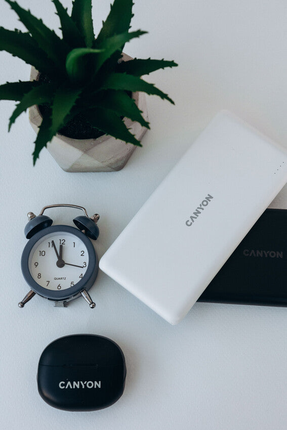 Powerbank 10000 mAh PD 18W QC 3.0 20W Canyon PB-109 biały