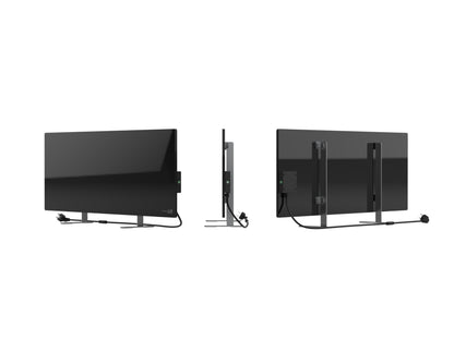 Grzejnik elektryczny podczerwony 700W slim 1 cm Aeno Smart czarny
