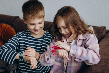 Smartwatch für Kinder 4G GPS mit Kamera SOS Canyon Jondy KW 44 blau
