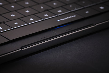 Klawiatura dotykowa CLEVETURA CLVX 1 RGB Windows/MacBook iMac Czarna