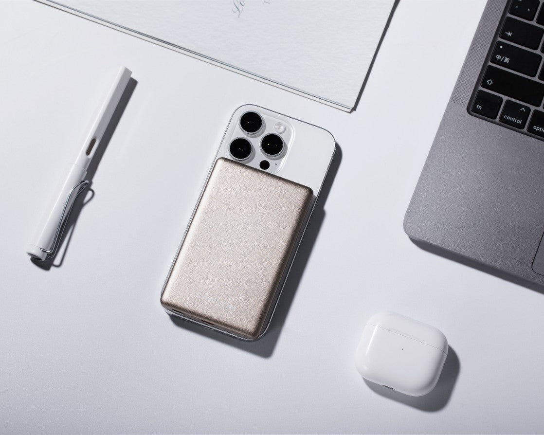 Powerbank Magsafe 5000 mAh PD20W slim Canyon OnPower 505 beige