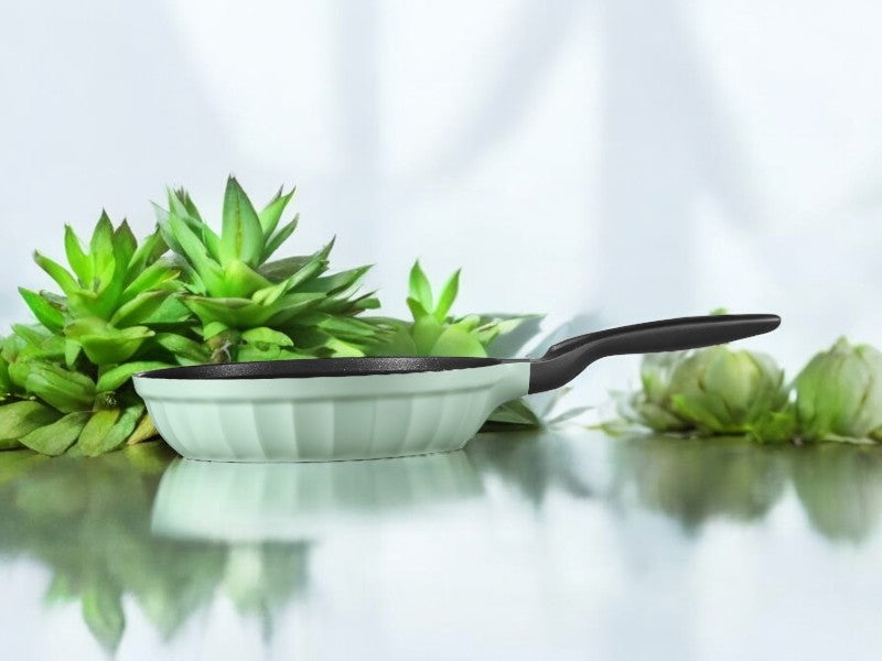 Patelnia aluminiowa Buydeem CP182 z powłoką nieprzywierającą 28 cm Zielona