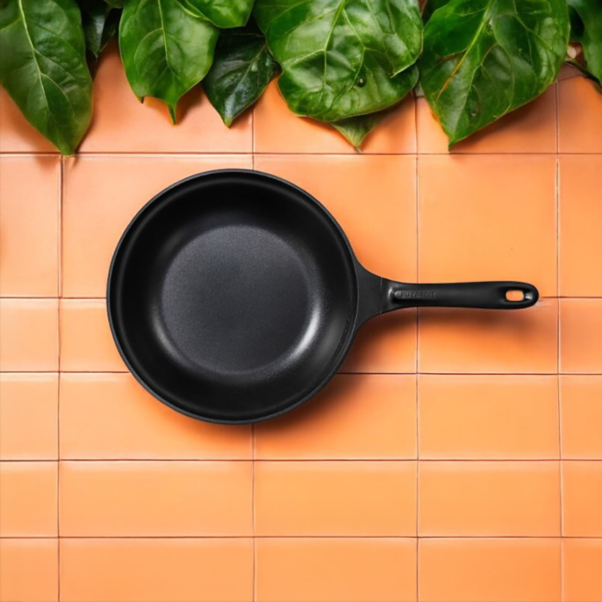 Patelnia aluminiowa Buydeem CP151 z powłoką nieprzywierającą 25 cm Żółta