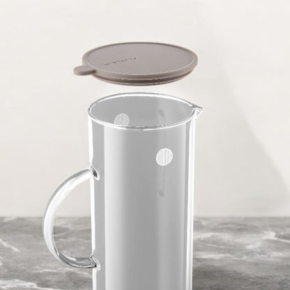 Dzbanek szklany Buydeem CD2003 z silikonową pokrywką 1200 ml